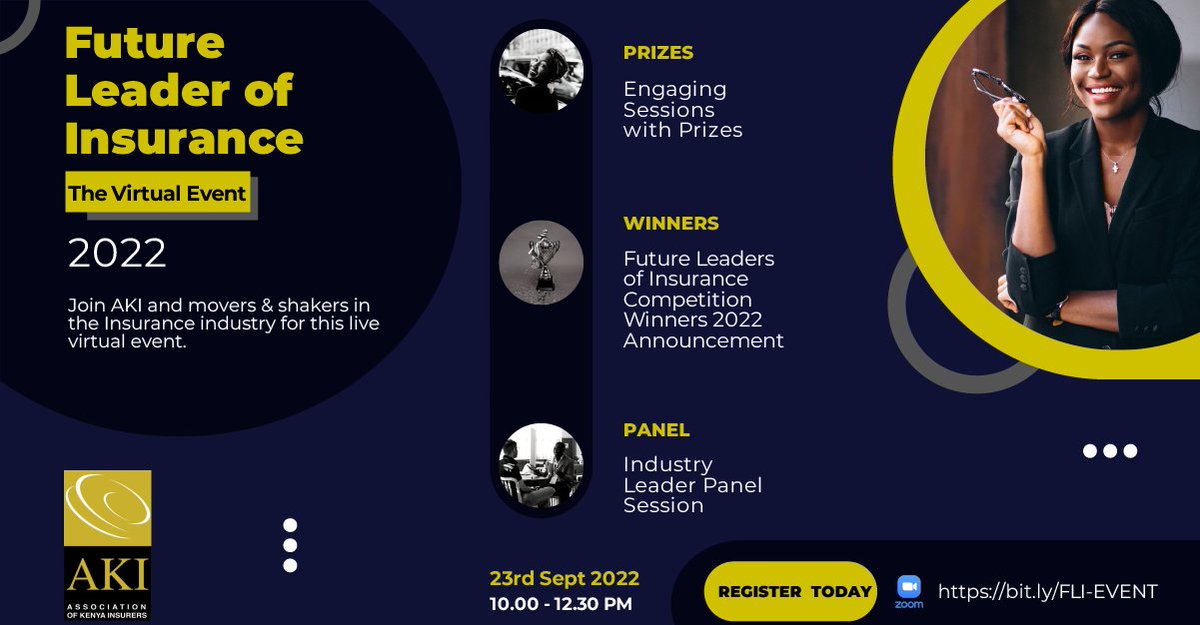 The judges have spoken. Out of the 212, we have 5 qualifiers who will pitch their ideas in the final round. This is a must-attend event. Have you registered? Register here for the Future Leader of Insurance virtual event: bit.ly/FLI-EVENT #FutureLeaderofInsurance #AKI