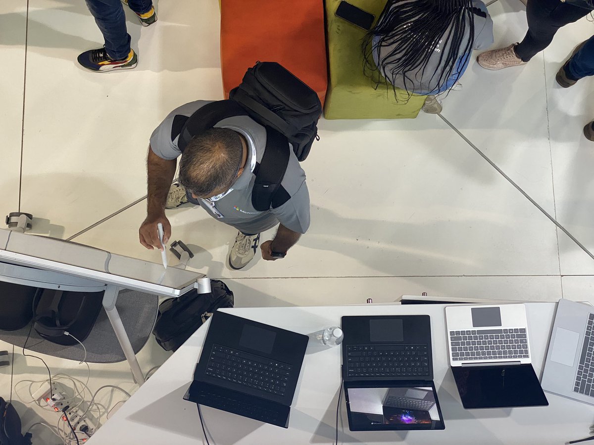 MicrosoftSA's tweet image. We still have some live demos taking place during the day at the Microsoft stand. #GovTech2022