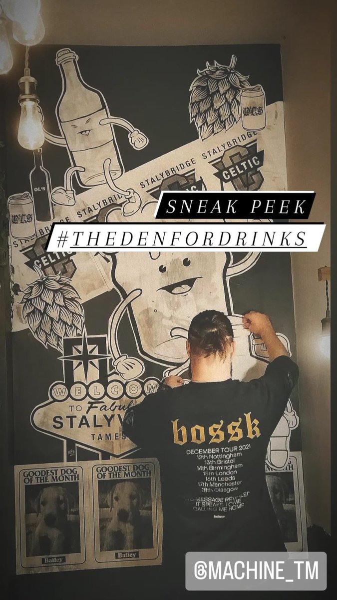 Sneak peak 
#thedenfordrinks