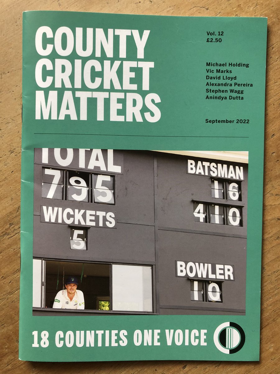 Ribs72's tweet photo. Nice review by @AnnieChave of Field of Dreams in the new issue of @MattersCounty, well done @MasterlyBatting &amp; @JMettyear 👏 https://t.co/FOLscMlWnG