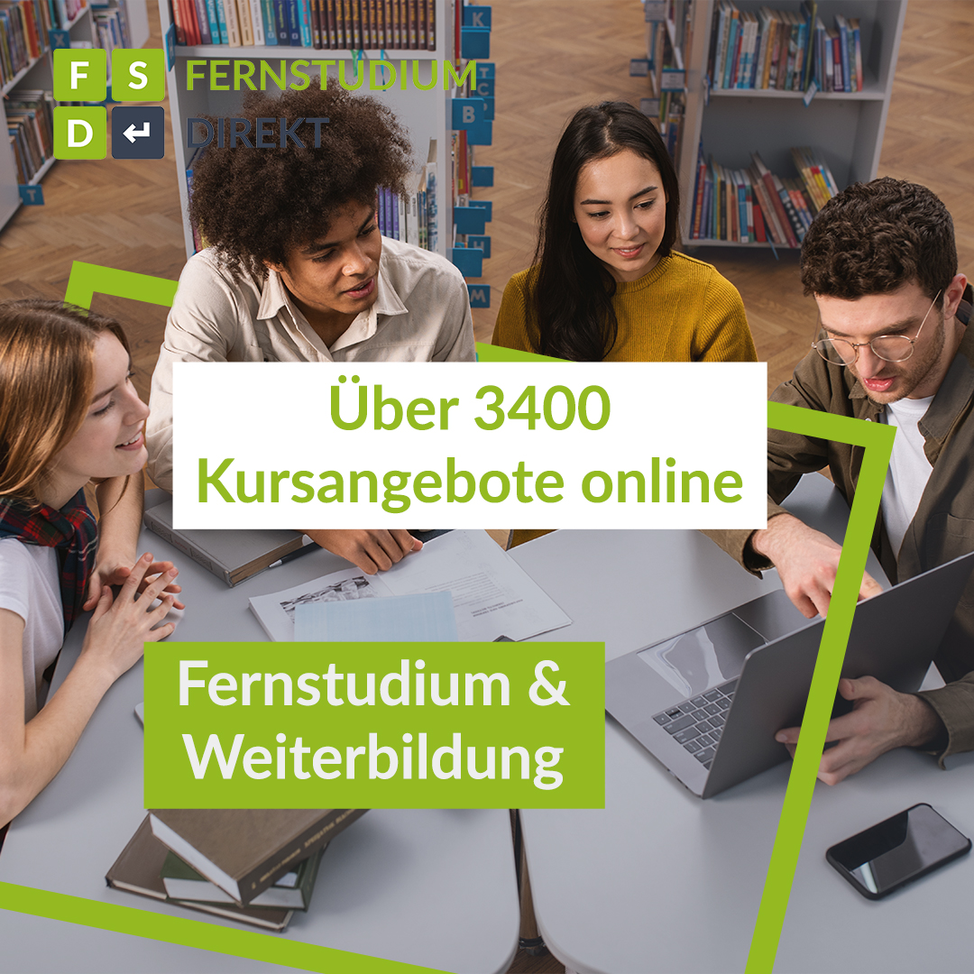 Ob #fernstudium oder #weiterbildung - Auf Fernstudium Direkt findest du knapp 3.500 Bildungsangebote: Fernlehrgänge, Fernstudiengänge, Online-Kurse, Online-Studiengänge, Webinare und Präsenzangebote. Finde hier deinen passenden #fernkurs:🔎bit.ly/3xnIvQO💡
