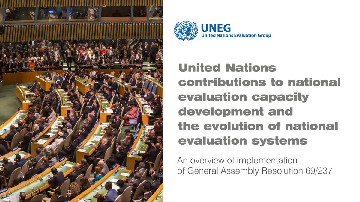 Strong national #evaluation capacities 👇 Quality country-led evaluations 👇 Robust evidence for transformative solutions for a sustainable world 🔎See @UN_Evaluation resource for insights on national eval capacities: unfpa.org/updates/united… #Eval4Action #UN77 #UNGA