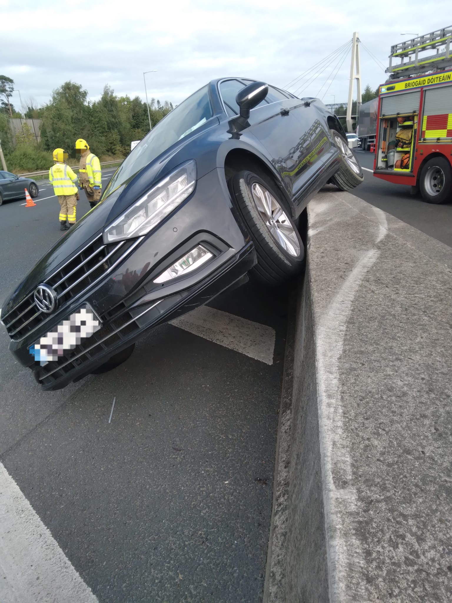 M50 Dublin on Twitter "Emergency services are on scene at a multi