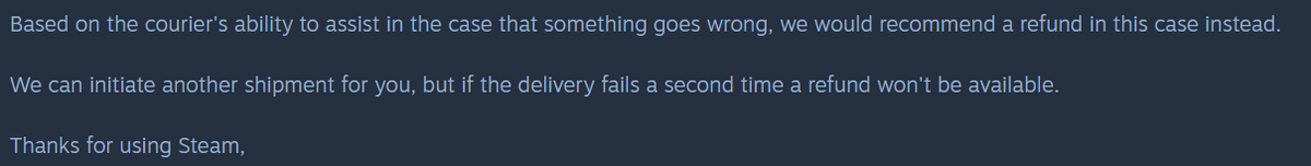 nitishsharma's tweet photo. @Steam_Support @OnDeck how is this level of customer support acceptable? At this point, you are coercing me into getting a refund and giving up my reservation which I have held on to for the last 7 months.
Sort out your logistics or work with retailers who value their customers. https://t.co/1873XAtTpL