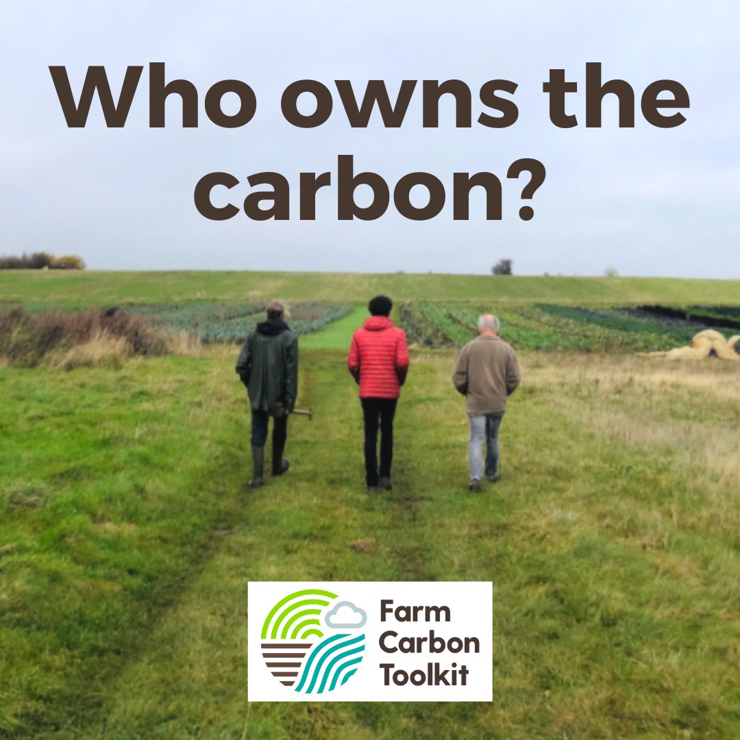 Farmers have a huge part to play in the fight against #ClimateChange. But as #carbon increases in value, the question “Who owns the carbon?” is of increasing importance. Read FCT's Andrew Riggs' blog👇 farmcarbontoolkit.org.uk/2022/01/07/who… #CarbonCredits #carbonoffset #soil #carboncapture