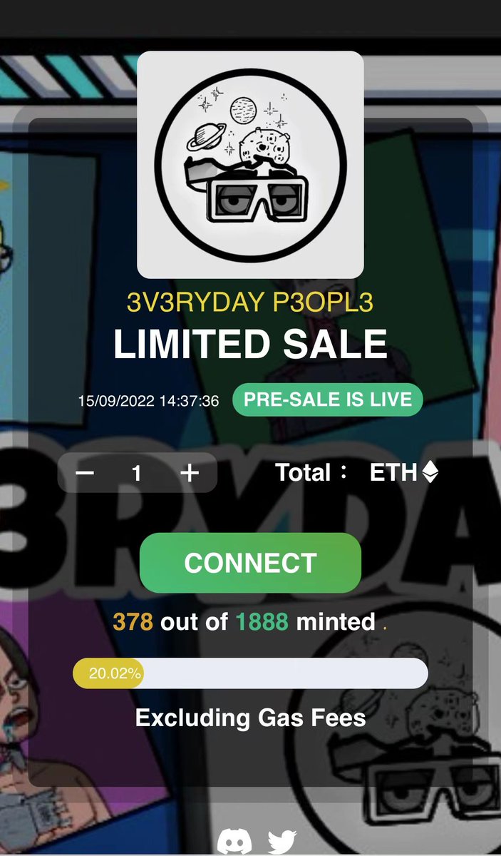 3V3YDAYP3OPL3_'s tweet photo. 🥳we provide 555 whitelists that can be minted for free Mint

🔗Mint only at our Official Website  below👆 (click to open)

 🚀Quick Minting if you are mentioned by us (only 555 NFTs on Twitter members)

📢Act quick, limited supply available.
https://t.co/fEiNKiYcBS https://t.co/XSWQMGM172