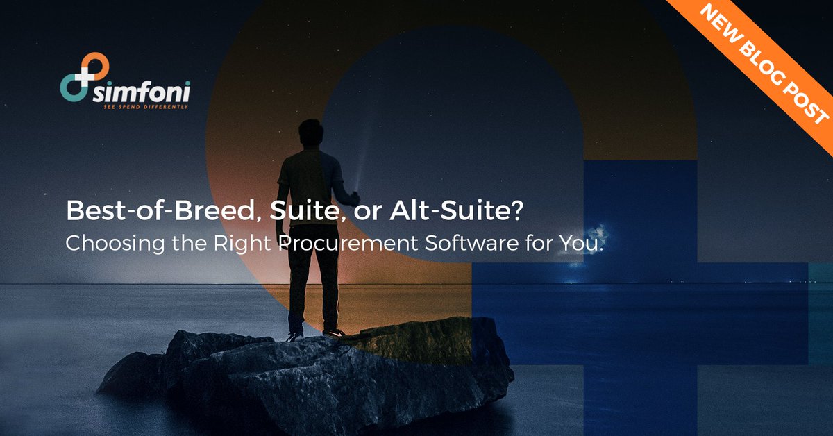 simfoniapps's tweet photo. Best-of-Breed, Suite, or Alt-Suite? Choosing the Right Procurement Software for You
https://t.co/cx4DVEq7jJ
#procurement #software #solutions #howto #assessment #benefits #simfoni #business #software #spendmanagement #bestofbreed #composableprocurement #procurementmanager https://t.co/wdoHXwo4QN