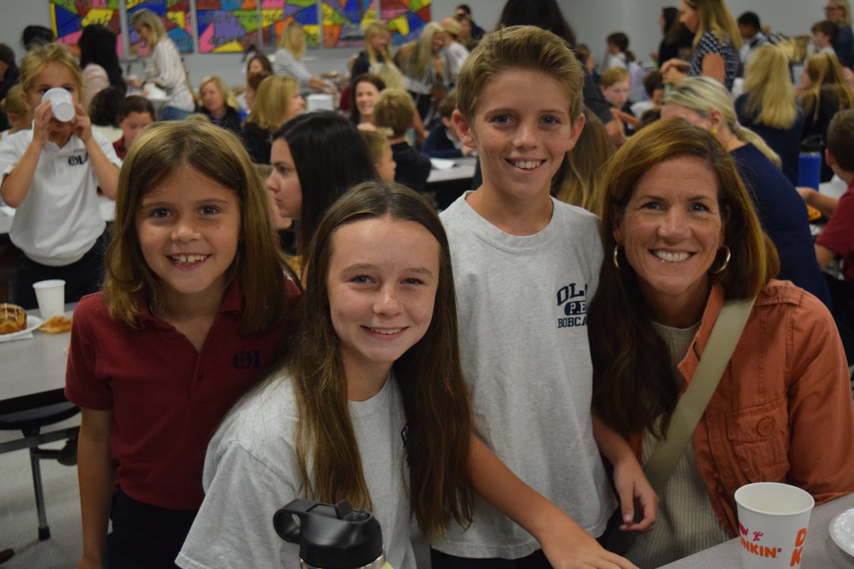 OLASchoolATL's tweet photo. Scenes from Muffins with Mom/Special Friend, Day 1. Many thanks to our wonderful volunteers for hosting this annual event filled with fun, coffee/juice, and muffins. https://t.co/hHme13yqP3