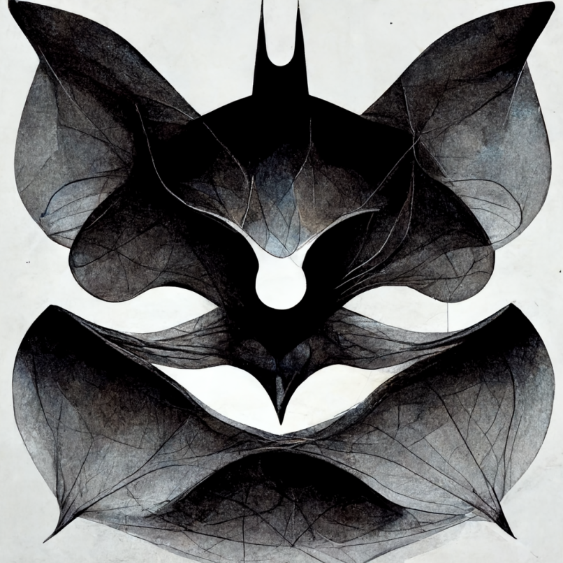 physics_monkey's tweet photo. Topological quantum batman #midjourney https://t.co/FKVfYNAzUU