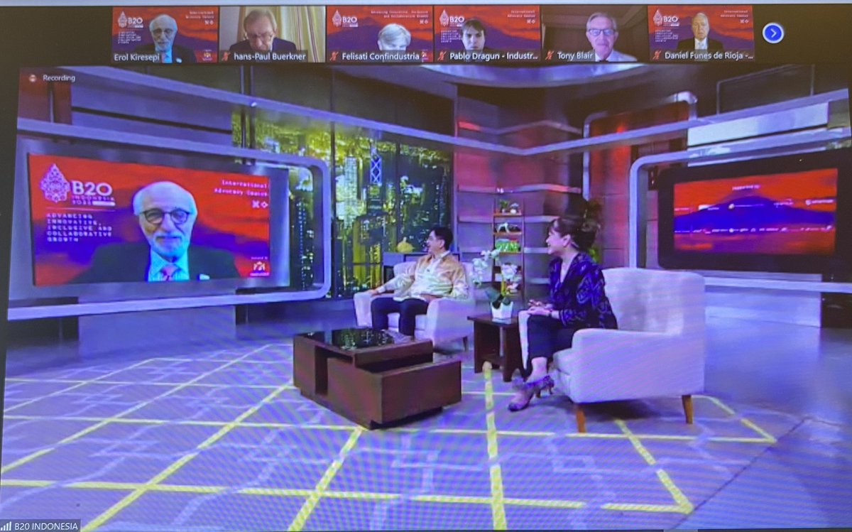 Participated to the “Third International Advocacy Caucus Meeting” of B20 Indonesia where I made 2 interventions. 
Shared my views on the “Global One Shot Programme” and on the “ One Global Women Empowerment Platform” <a href="/b20/">B20South Africa</a> <a href="/ioevoice/">IOE</a> @oievoz @oievoix <a href="/MatthiasThorns/">Matthias Thorns</a>