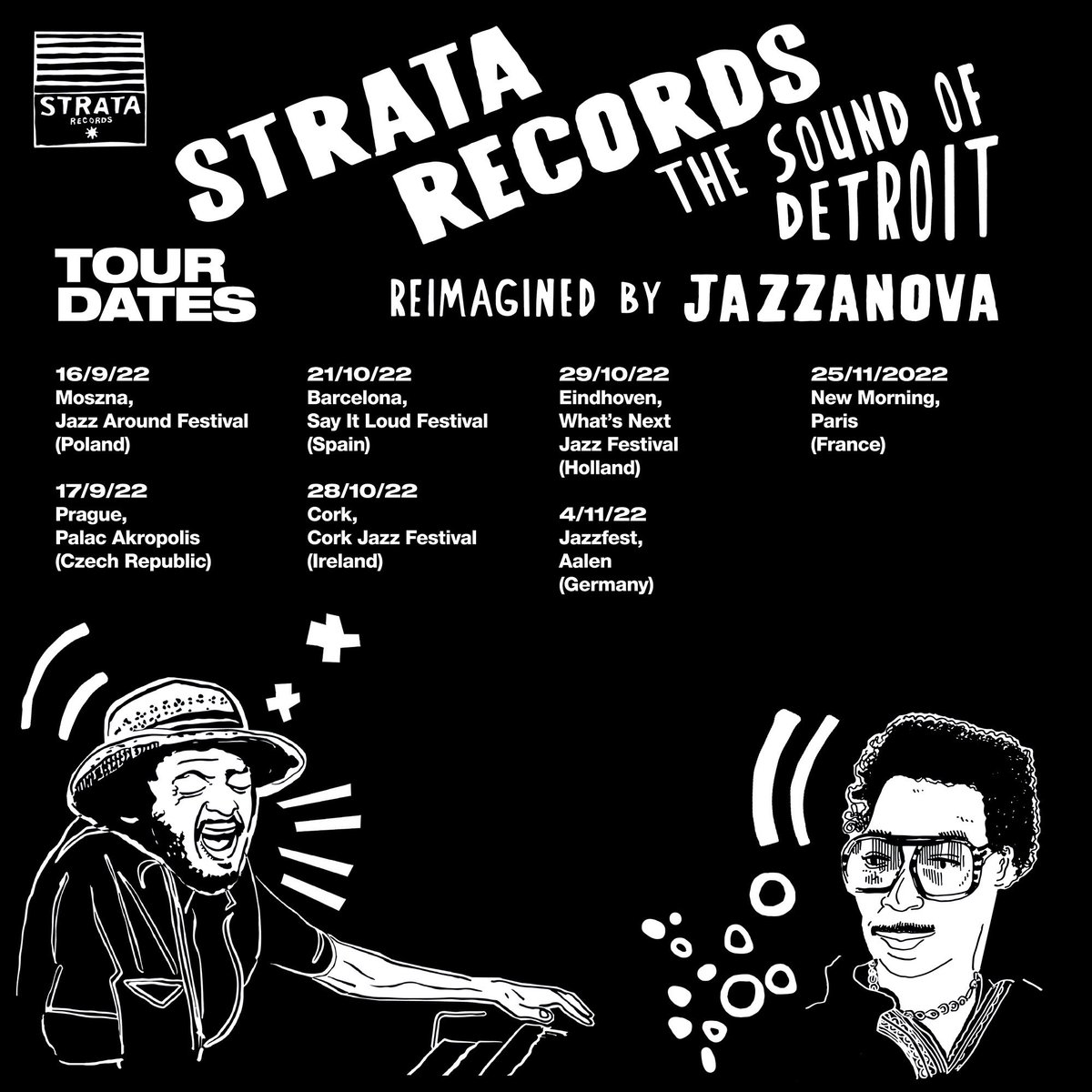djamir70's tweet photo. Here’s the last of the @real_jazzanova tour dates for the year! We are definitely looking forward to touring the world in 2023!

For booking inquiries, please contact booking@best-works.com

#jazzanova #stratarecords #djamir https://t.co/MaHvBzRROX