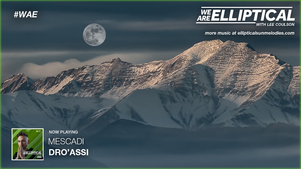4. A label debut from <a href="/mescadi/">Mescadi</a> is here! This is "Dro'assi", out now on #EllipticalSunMelodies // #WAE 058 with <a href="/LeeCoulsonMusic/">Lee Coulson</a> 

Tune in: youtu.be/3fIa8OOwzec