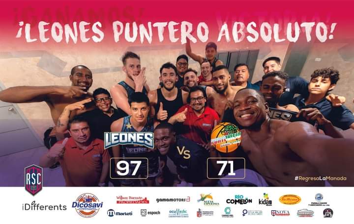 MundialRiobamba's tweet photo. 🏀#LeonesDeRiobamba puntero absoluto de la Liga #Basket Pro Ecuabet.
Este es el resultado de la entrega y perseverancia de una manada y de una hinchada, unidas en un solo objetivo.
@LigaBasquetpro https://t.co/GxZs1a9qJ7