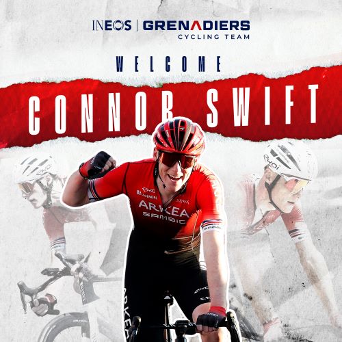 Connor Swift, the former British road race champion, will become an INEOS Grenadier in 2023 after signing a two-year deal with the team.

Read more: bit.ly/3xofepe

#ukcyclechat