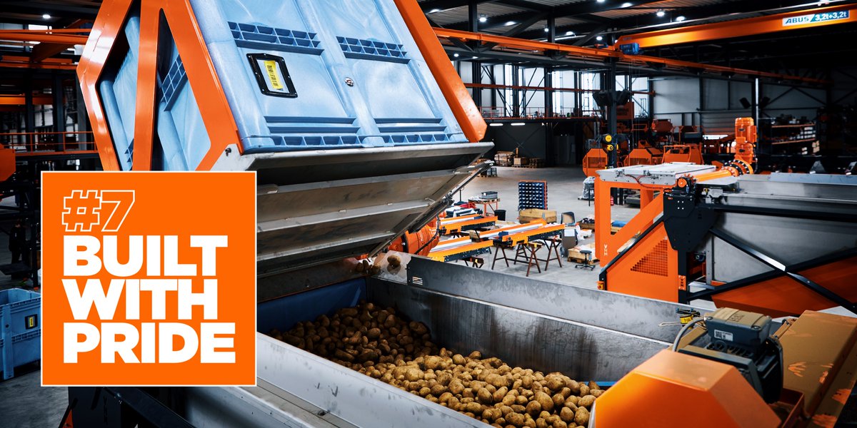 VHM Built with pride, deel 7 - het laatste deel -  staat online. Lees meer over het maakproces van een VHM machine op vhm-machinery.nl/blog-built-wit…