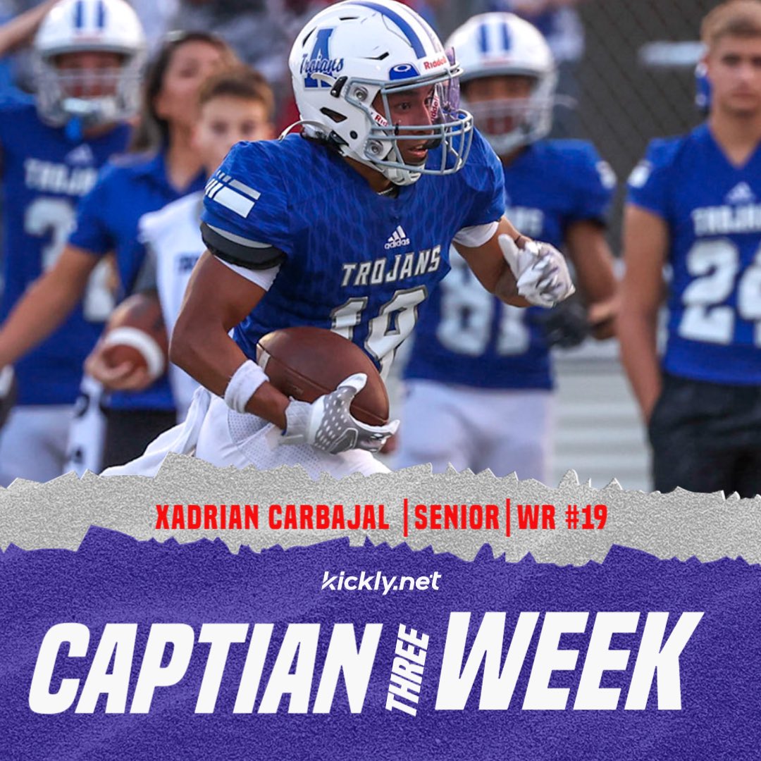 ahs_trojanFB's tweet photo. TROJAN FOOTBALL CAPTAINS FOR WEEK 3 vs GODDARD  @pai_nik @53Hartman @XadrianCarbajal @jakefarris44 https://t.co/7P7IaPnUX2