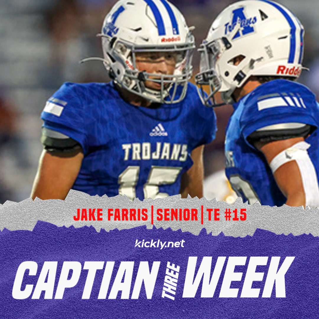 ahs_trojanFB's tweet photo. TROJAN FOOTBALL CAPTAINS FOR WEEK 3 vs GODDARD  @pai_nik @53Hartman @XadrianCarbajal @jakefarris44 https://t.co/7P7IaPnUX2