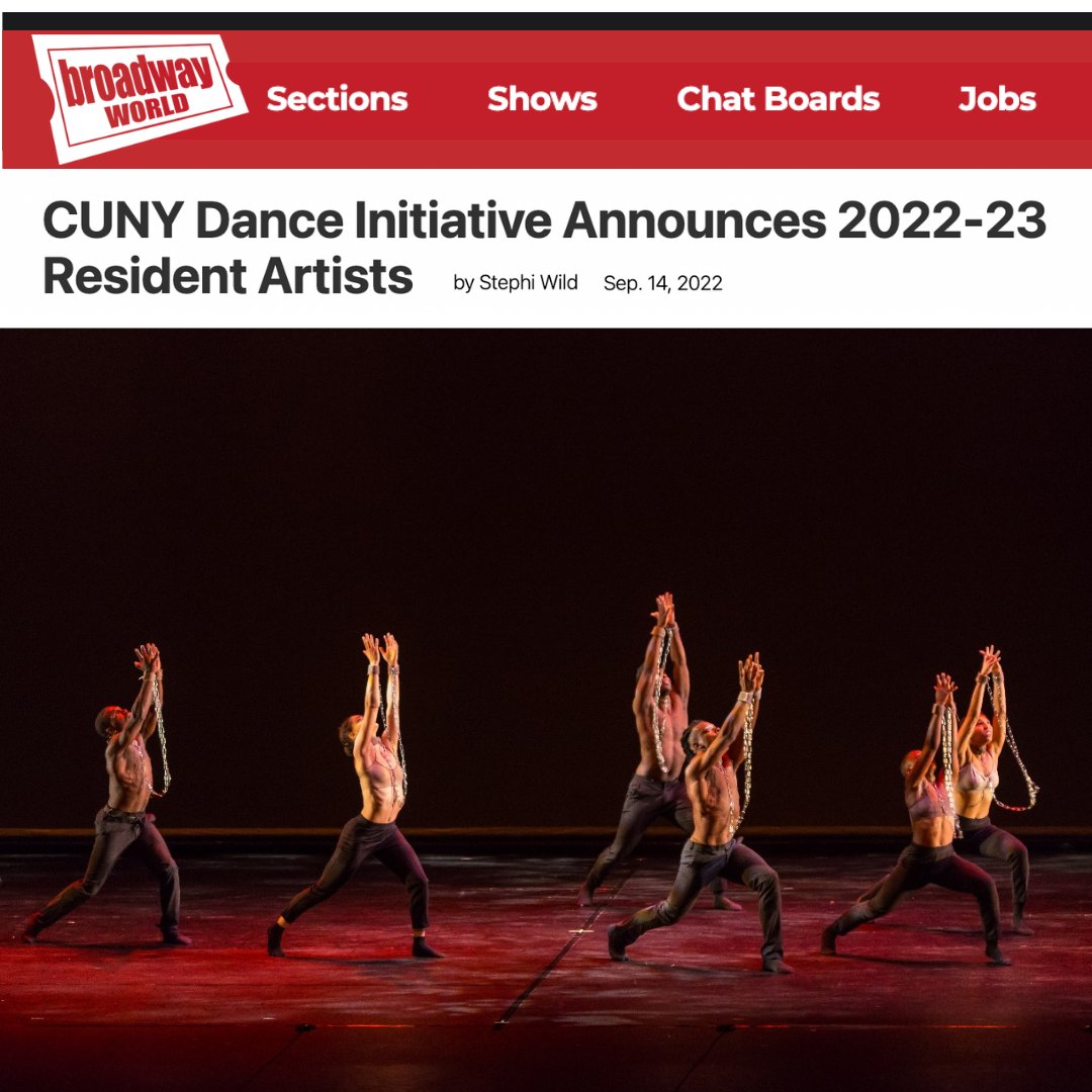 CDI announces our 2022-23 season, the largest yet, in number of host venues &amp; resident artists.

This year, CDI supports 25 impressive New York City artists at 13 #CUNY colleges &amp; 3 arts organizations, introducing <a href="/jamaicaarts/">Jamaica Center for Arts and Learning</a>!

Read on in <a href="/BroadwayWorld/">BroadwayWorld</a>: bit.ly/cdi-22-23-bway…