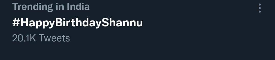 shannuxbubzz's tweet photo. We're trending!! #HappyBirthdayShannu https://t.co/8UrtllJtdn