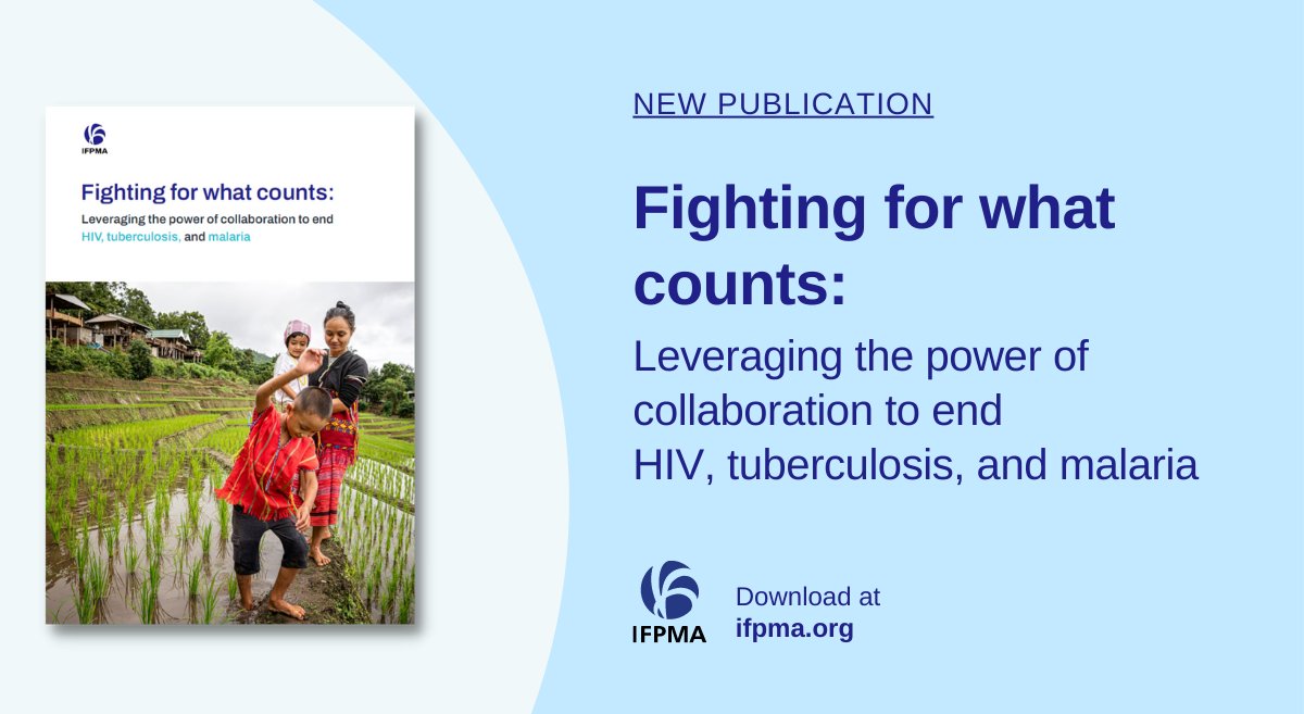 The biopharma industry supports the @GlobalFund 7th replenishment investment case and commits to building upon lessons learned during the #COVID19 pandemic to strengthen health systems worldwide ➡️ ifpma.info/3TEiu9g