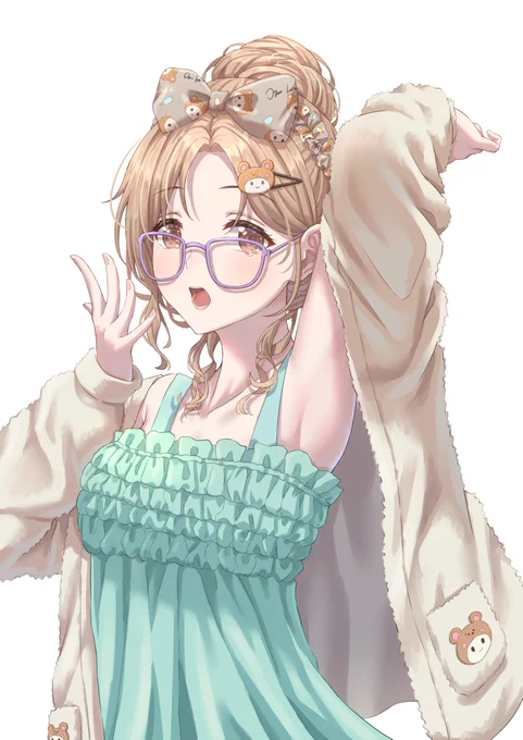 おやすみ前の雛菜#シャニマス 