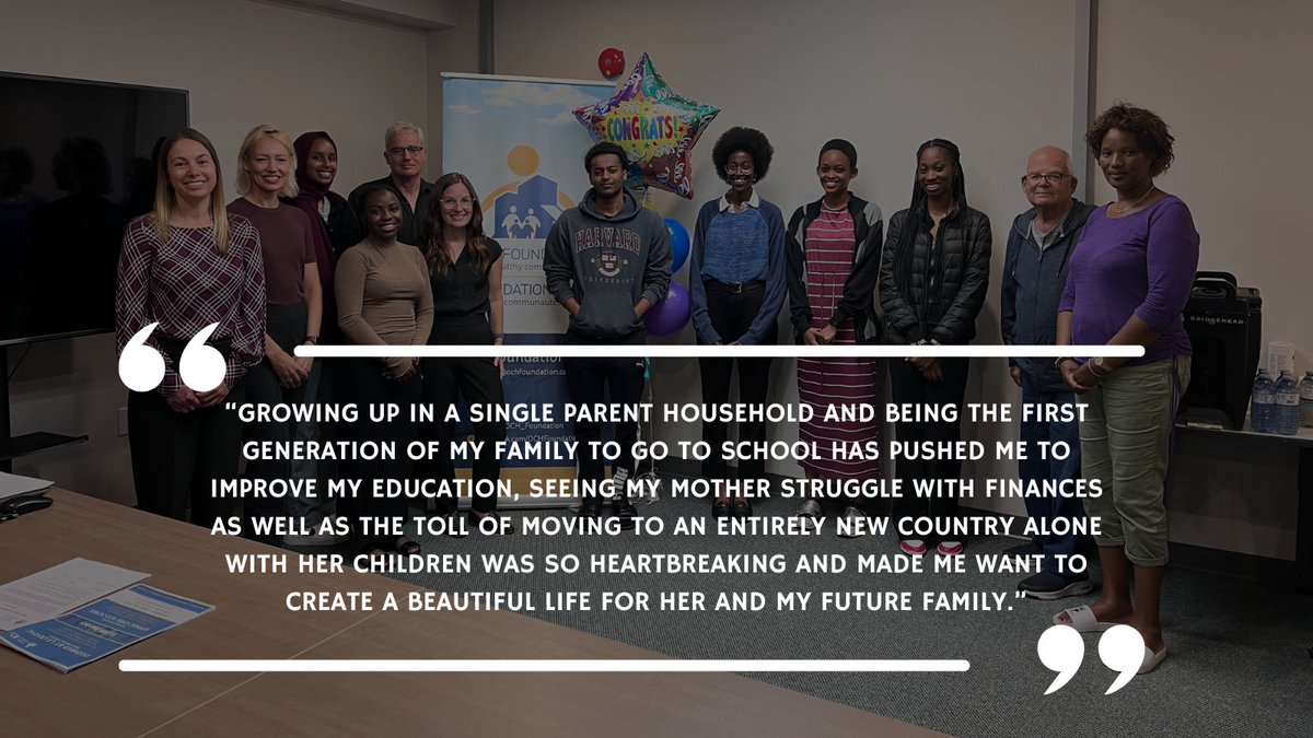OCH_Foundation's tweet photo. The support from @DesjardinsGroup for the #InspiredbyLearning bursary allows us to hear impactful testimonies from recipients in our @OCH_LCO communities. #CommunityPartners #Education https://t.co/ppS9BlYpYo