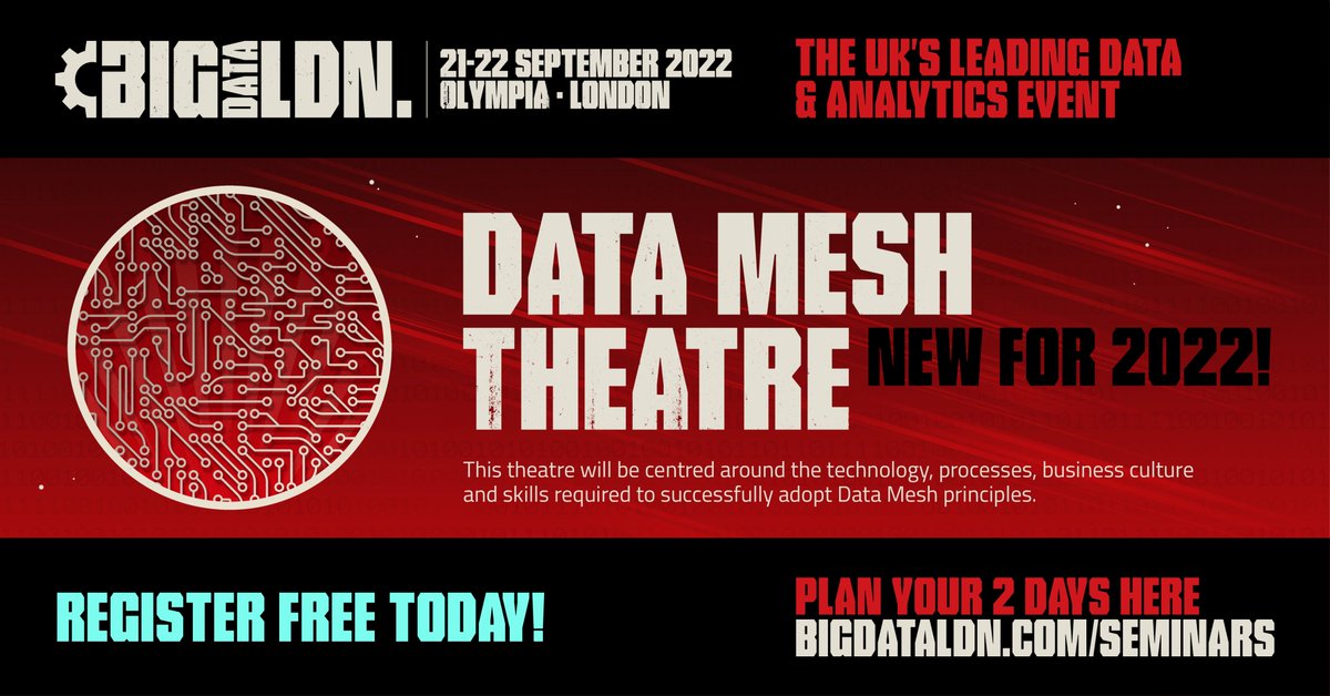 Big Data LDN - 23/24 Sept 26 tweet media