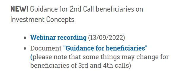 eucityfacility's tweet photo. For those cities who have benefited from #EUCF #2ndcall...on our website are the latest docs and the webinar recording on everything related to Investment Concepts! https://t.co/4DQxkqFDu3 https://t.co/48RUJ3NU3B