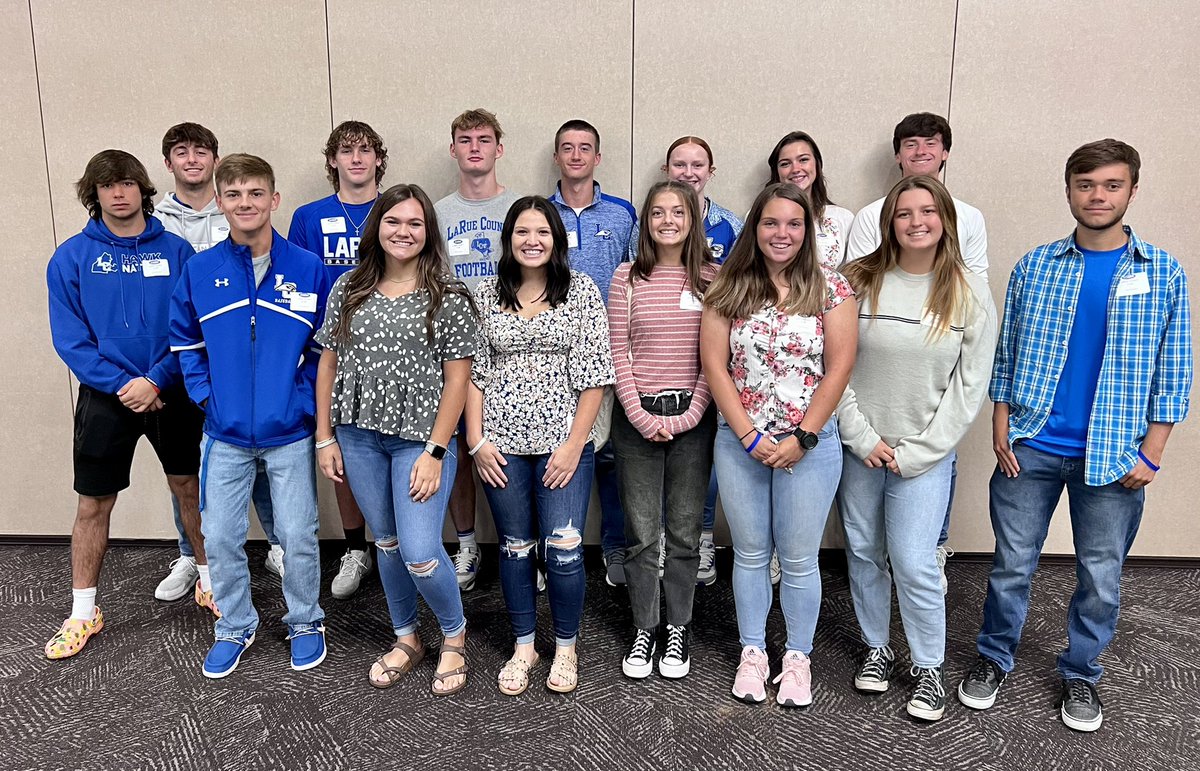 LCHS Senior Student-Athletes @ KHSAA/HYPE Leadership Conference in Bowling Green, today! <a href="/KHSAA/">KHSAA Main</a>