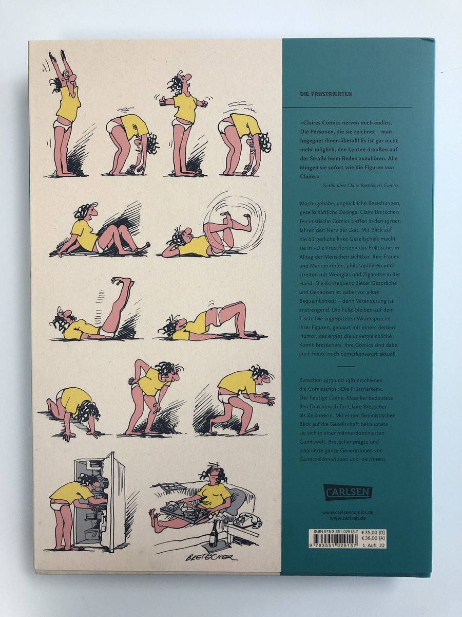 « Die Frustrierten », Claire Bretécher, viel dank, @carlsen_verlag !!! 
