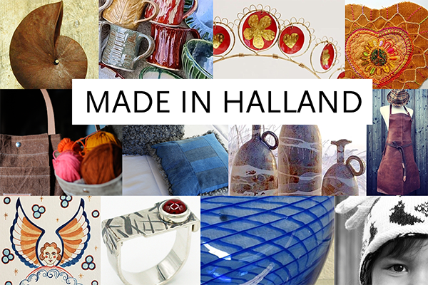 På #vävmässan i #halmstad kan du besöka Popup-butiken Made in Halland. Här träffar du och handlar av slöjd- och konsthantverksföretagare verksamma i Halland. regionhalland.se/kultur/kulturo…