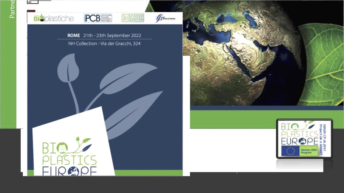 michelataxistro's tweet image. Il #CNR tra i promotori della 3^ General Assembly
🧑‍🤝‍🧑👫👭👬👩‍🔬🧑‍🔬👨‍🔬 nell&apos;ambito del progetto @bioplastics_eu dal 21 al 23 settembre
Accanto a partner @abioplastiche, gli istituti #cnr @cnr_scitec (il mio istituto), @CnrIpcb e @BiofisicaCnr 
Roma aspettaci! #ricerca #H2020 #convegni