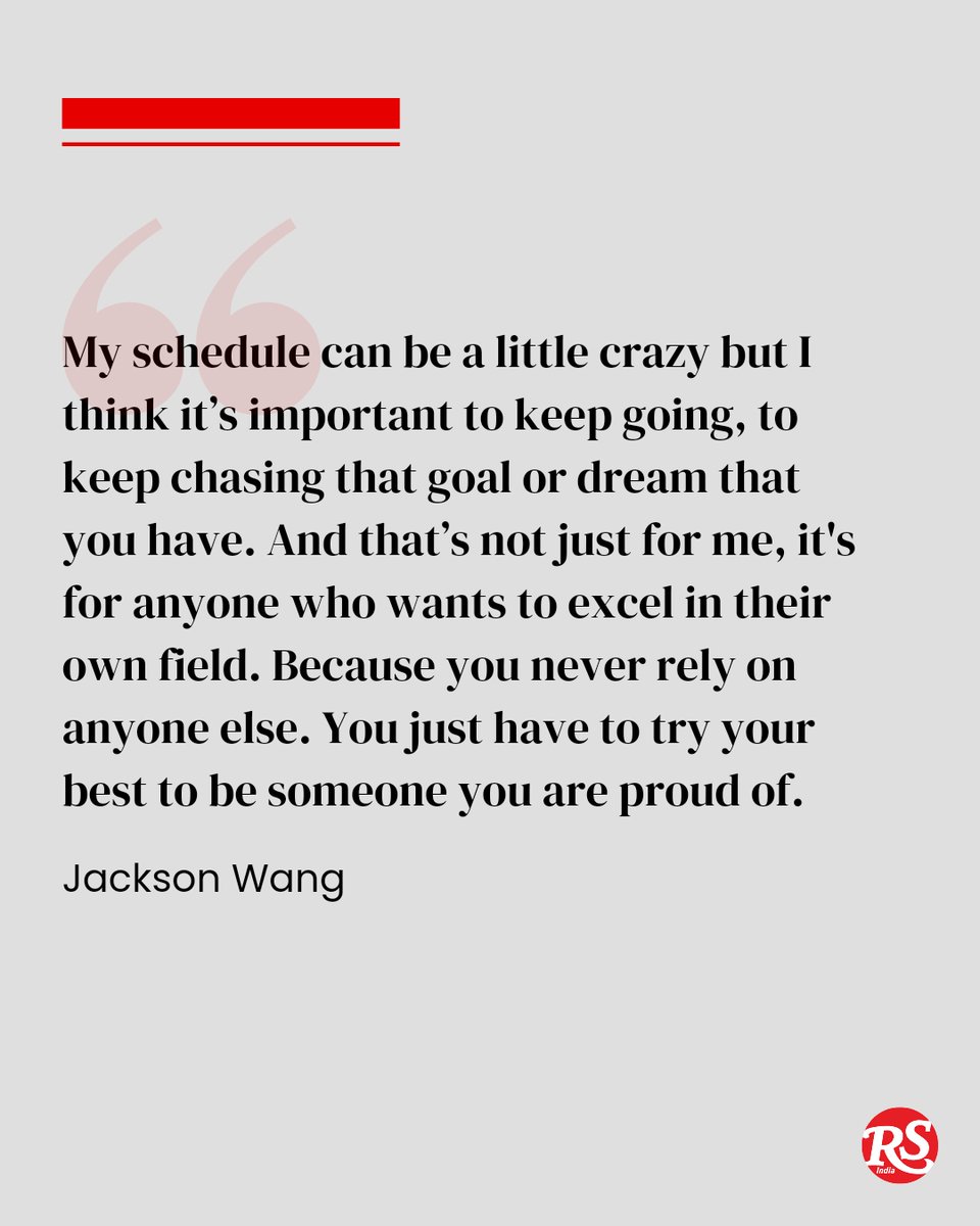 RollingStoneIN's tweet photo. .@JacksonWang852's schedule is jam-packed and he’s constantly on the move – there isn’t a moment in his day to waste. In #TheRollingStoneInterview, the 'unstoppable' pop megastar outlines why he isn’t going to slow down any time soon: https://t.co/0yAE7to3Wm

#JacksonWangxRSIndia https://t.co/C52DUqzzt4