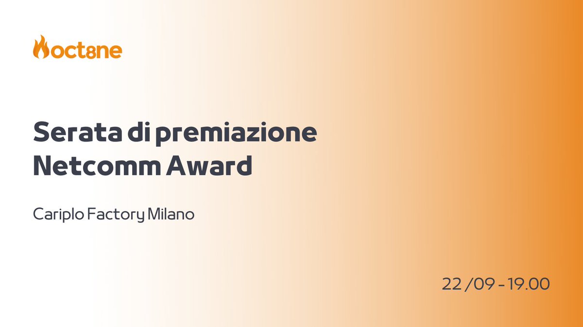 It’s an honor for us to be the #customerservice technology #partner of Tessiland and accompany them at #NetcommAwards 2022 next week in Milan

Sarà un piacere poter partecipare all’evento dove si premieranno i migliori progetti del settore eCommerce!