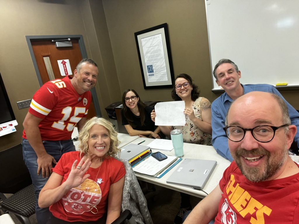 Titans are bringing it at Dteam training today! Adore these peeps!!!<a href="/R7DEI/">LSR7 Diversity Equity Inclusion</a> <a href="/LSR7/">Lee's Summit R-7 Schools</a> <a href="/lswhstitans/">LSW Titans</a> @ChadHertzog <a href="/DrKaylaMaid/">Kayla Maid</a> @R7DEI <a href="/RackersTheatre/">Mr. Rackers</a> #titanfamily