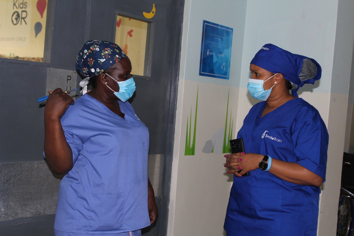 corsuhospital's tweet photo. Guess who is here!!!

@jayngige Program Director &amp; Joseph Kariuki Program Manager @SmileTrainAfric visited our newly refurbished @KidsOperating theatre &amp; ongoing projects.

The theatre offers an environment for safe surgeries. #surgery #Hospital #Health #grants #Africa #cleftcare https://t.co/1VwQn5idT6