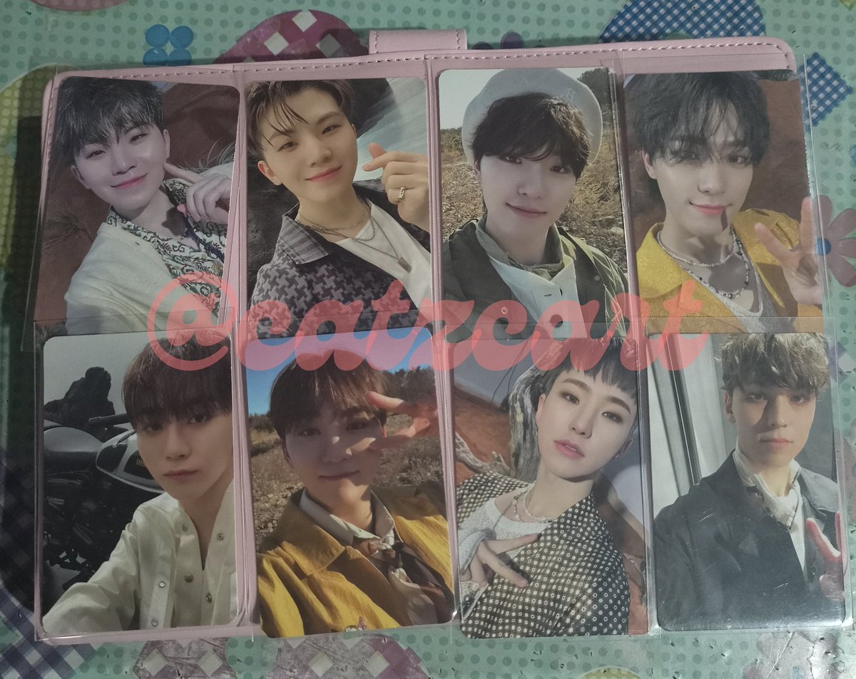 catzcart's tweet photo. #catzells 🧶 wts lfb ph seventeen assorted pcs
🔸₱ 1100 set / 300 member pair / 160 ea {hoshi 200}
🔹PAYO / 2 days reservation
🔹rfs: need funds for thesis 😭
🔹rcbyt!
🔹dm/ reply to claim
t. seventeen fts face the sun album pc dino woozi seungkwan hoshi vernon https://t.co/Fs2ImLmgT1