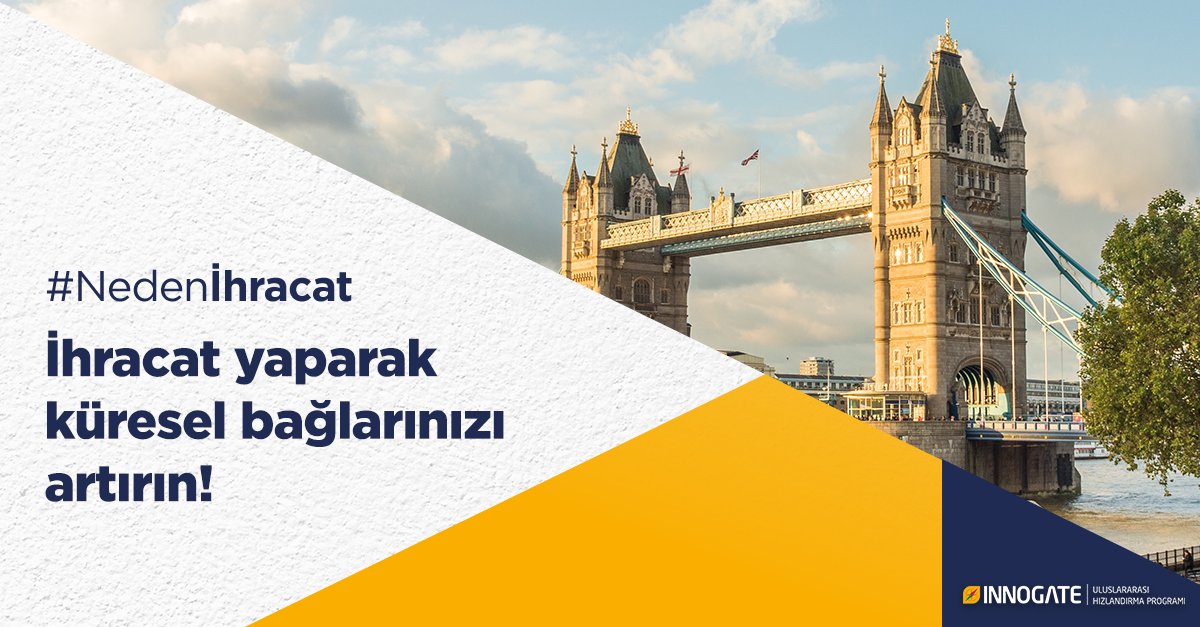 innogateorg's tweet photo. İhracat ile ürününüzü globalde satışa sunarken küresel bağlantılarınızı artırabilirsiniz?

#Nedenİhracat #Innogate #UnitedKingdom https://t.co/XYeYShwTGh