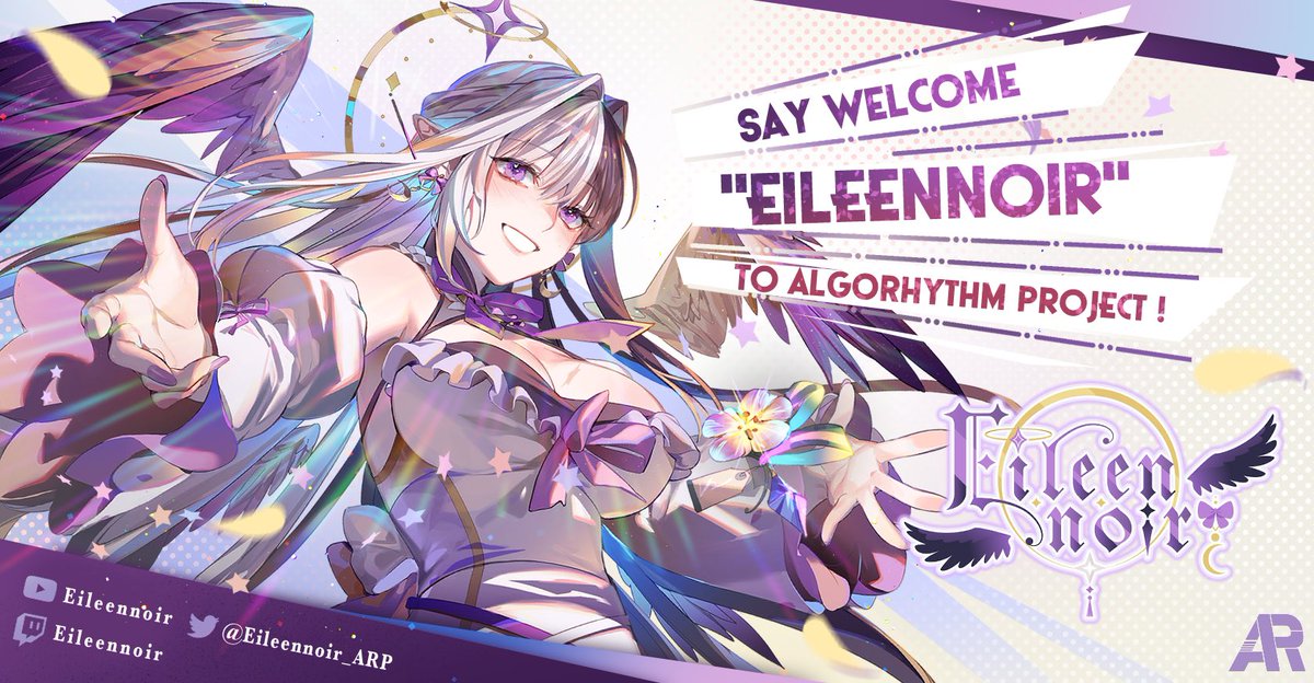 ARP_Vtuber's tweet photo. [📢 Announcement ]

Warmly Welcome New Member!
ยินดีต้อนรับวีคนใหม่สู่ Algorhythm Project

“Eileennoir”

ติดตามคุณไอลีนได้ทั้งช่องทาง ทวิตเตอร์และยูทูปได้ตามนี้
Twitter : @Eileennoir @Eileennoir_ARP
YT : https://t.co/XIhNZT9rEB

#Eileennoir
#ARProject #VTuberTH #Vtuber https://t.co/savZXxa3YC