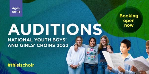 ONLINE AUDITION BOOKING NOW OPEN! National Youth Boys' and Girls' Choirs of Great Britain, for talented and passionate young singers aged 9-15 🤸 🎶 Financial assistance is available! More bit.ly/3qwuqf8 Book onto our FREE Online Open Events bit.ly/2VCLW52