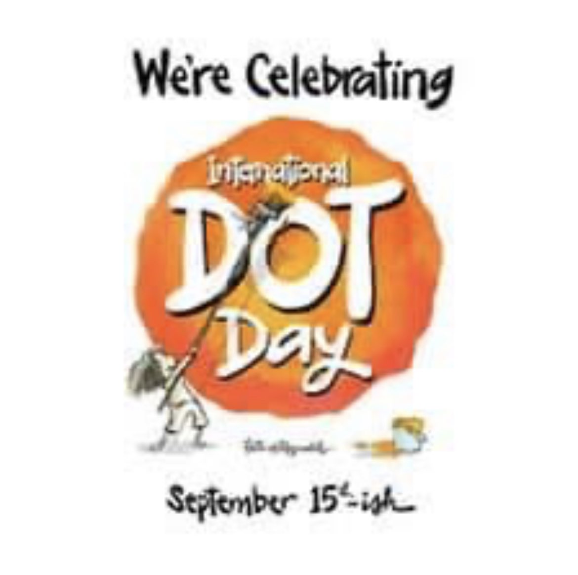 Freeman_Hawks's tweet photo. Celebrating National Dot Day! We are encouraging others to share their creativity and #MakeYourMark!  Thanks to the Specials team for their colorful display of creativity and to our librarian @ncjames376 for the READ ALOUD on announcements!  It’s a great day to be a HAWK! https://t.co/KuknCuA4Zi