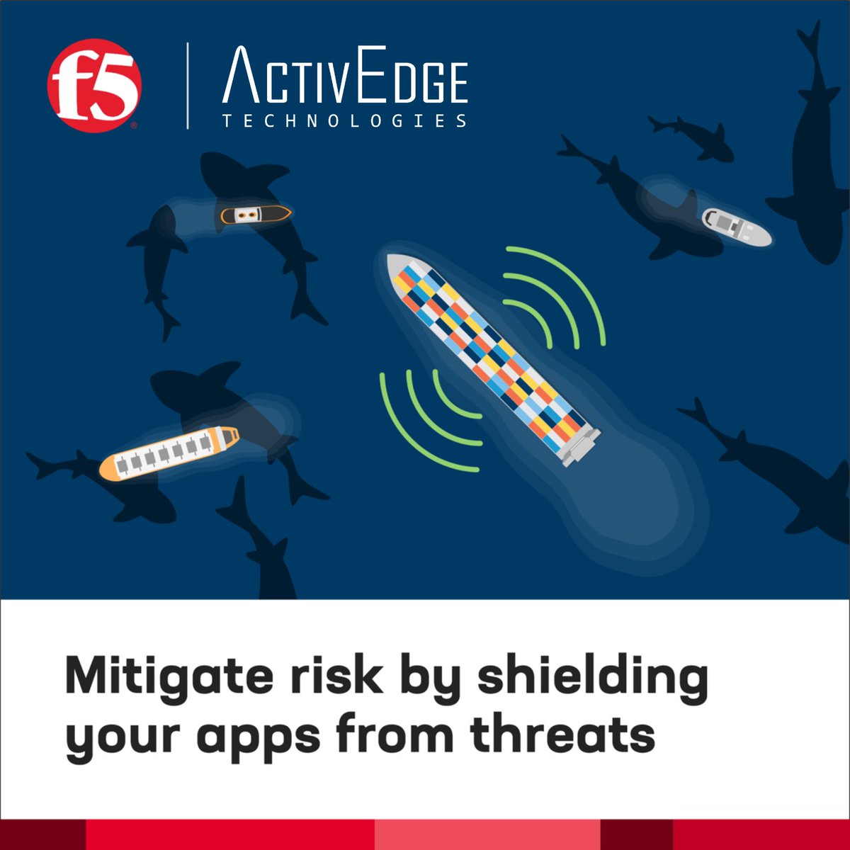 ActivEdgeNG's tweet photo. Web application firewall (WAF) is designed to protect your business and customers as they transact through your apps.
Download the eBook today to help you choose the WAF that's right for you. https://t.co/Vj85f7WEve
#ActivEdge #F5Partner #WebApplication #Firewall #ITSolutions https://t.co/WQCh4HastM