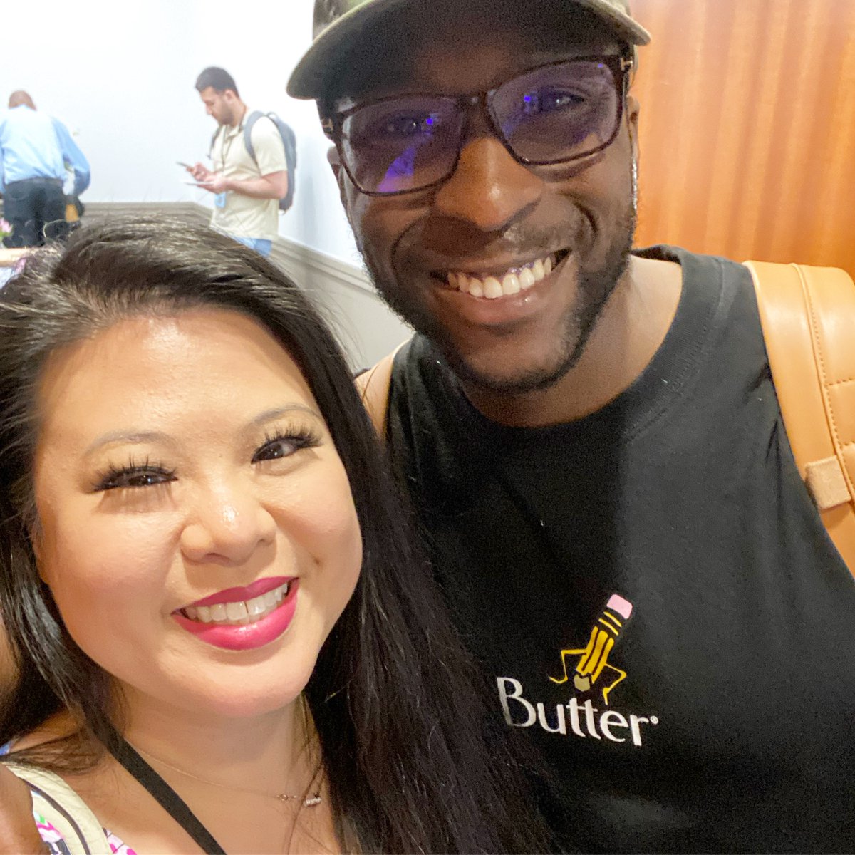 ladyleet's tweet image. Soooo happy to see @coolblknerd at @refactrtech! 😍😍😍😍😍😍 #refactr #refactrtech