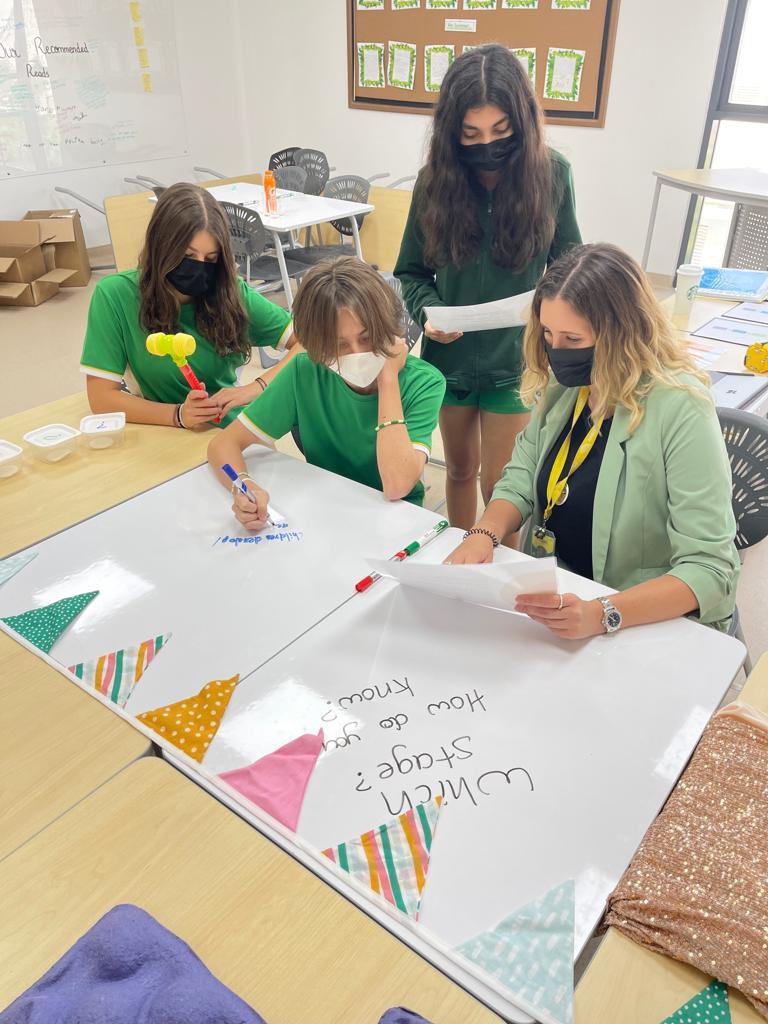 Arbor_Secondary's tweet photo. Delighted to observe a fully exploratory Psychology lesson of Piaget’s stages of development today. Experiential learning was applied to connect sensory learning with theoretical concepts. @ArborDubai #psychology #secondarylearning https://t.co/q3MWTSOFa9