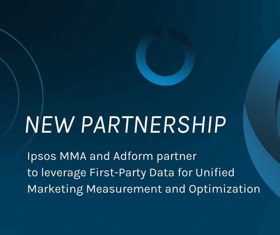 MMAnalytics's tweet photo. Ipsos MMA has partnered with #Adform to implement a first-party, AI-based #data solution to solve third-party cookie deprecation and provide attribution measurement to advertisers on a global scale.
https://t.co/uiqtdfBmMa
#ai #partnership #analytics #marketing #advertising https://t.co/wphMydjdbC