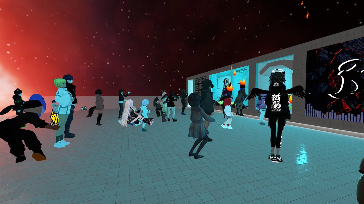 hoervrchat's tweet photo. Bishamon start!! 
#HÖR_VRChat https://t.co/8tMXPPuql7