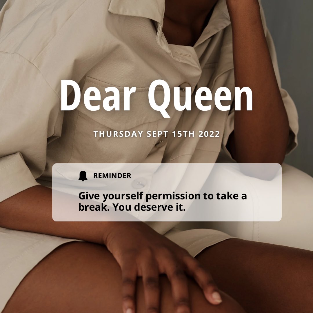 llc_dear's tweet photo. Good morning ☀️ 
As we get this new day started I just want to let you know that it’s ok to take a break. You’ve been making sure everything and everybody is good. What about you? Are you good? Remember you need you the most. Self-Care is important 💜👑💜
#selfcare #mentalhealth https://t.co/pmgalP4TJF