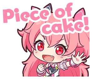 hourlyfairyairi's tweet image. ♡ piece of cake!