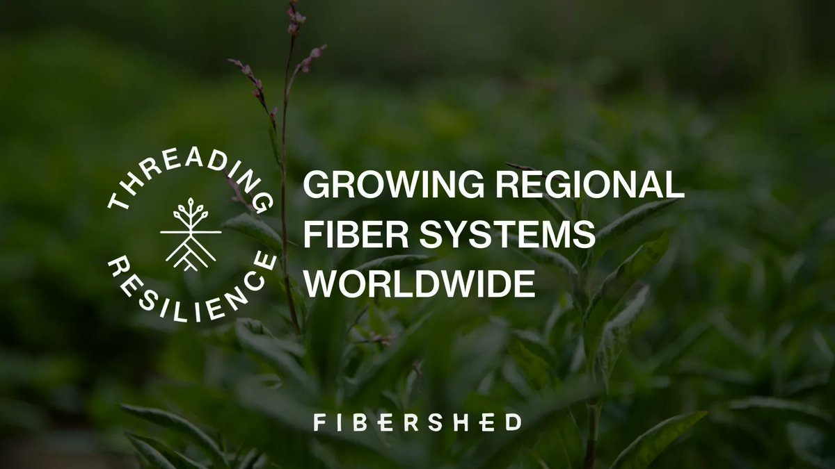 Fibershed's tweet photo. Today is the final day of our #ThreadingResilience fundraiser! Consider making a donation to support initiatives by Fibershed Affiliates around the world, whose grassroots work will spark the essential growth of local fiber economies in the years to come. https://t.co/EMYhKfp9ps https://t.co/7gY5ZAD7wc