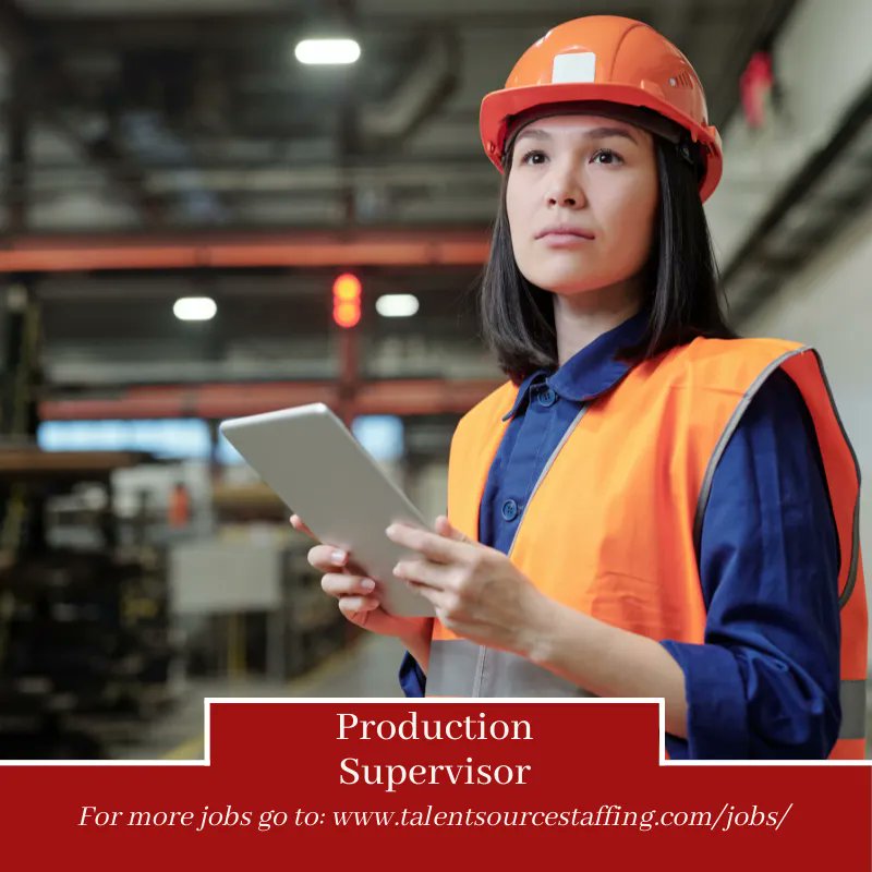 TalentSourceStf's tweet photo. Are you a Production Supervisor looking to join a growing company in Eastlake? Check out this job and see if you're the right fit! https://t.co/sVitaZqHG7 #production #nowhiring #hiring #supervisor #talentsource #smartrecruiting #careers https://t.co/nUUNd0xEVm